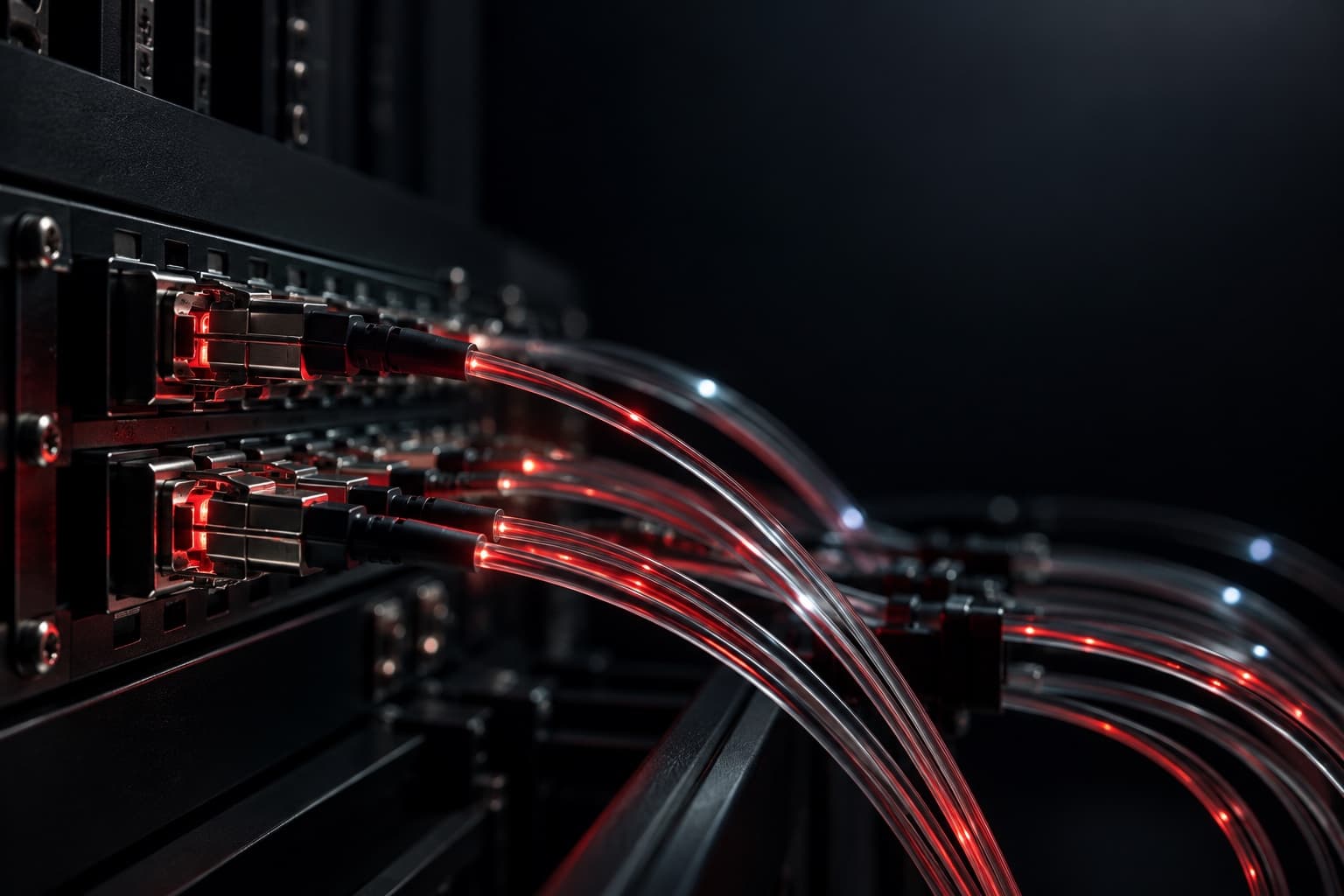 Connecteurs et faisceaux de fibre optique
